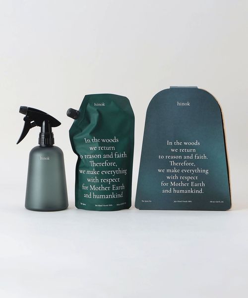 hinok/＜hinok＞THE SPRAY450ml SET/消臭スプレー/ランドリー/クリーニング
