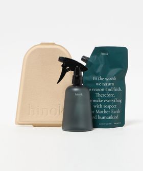 hinok/＜hinok＞THE SPRAY BOTTLE & REFILL SET450ml/消臭スプレー/ランドリー/クリーニング