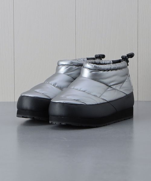 クロッグ KLOGG PUFFY MINI BOOTS ベージュ 23 ブーツ 韓国発フットウェアブランド「klogg」から新作登場 キルト