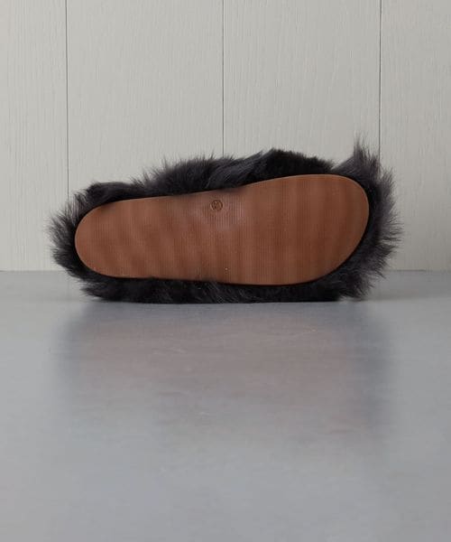 YVES SALOMON＞FUR TOSCANA SLIPPERS/スリッパ