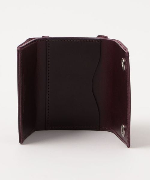 Dono 3つ折り財布 Dono＞レザー 三つ折り ウォレット