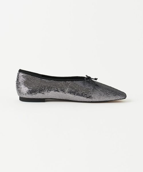UNITED ARROWS バレエ シューズ (37h) スクエア バレエシューズ