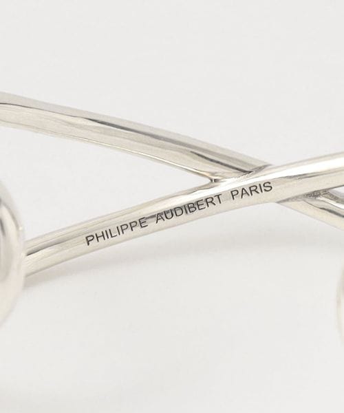 ☆Philippe Audibert☆HANY CROISE クロス シルバー バングル PHILIPPE AUDIBERT＞クロス バングル