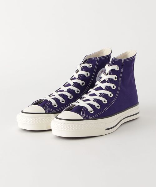 Converse ALL STAR HI 1R444 ディープパープル 28cm CONVERSE＞ALL STAR HI MADE IN JAPAN スニーカー/パープル