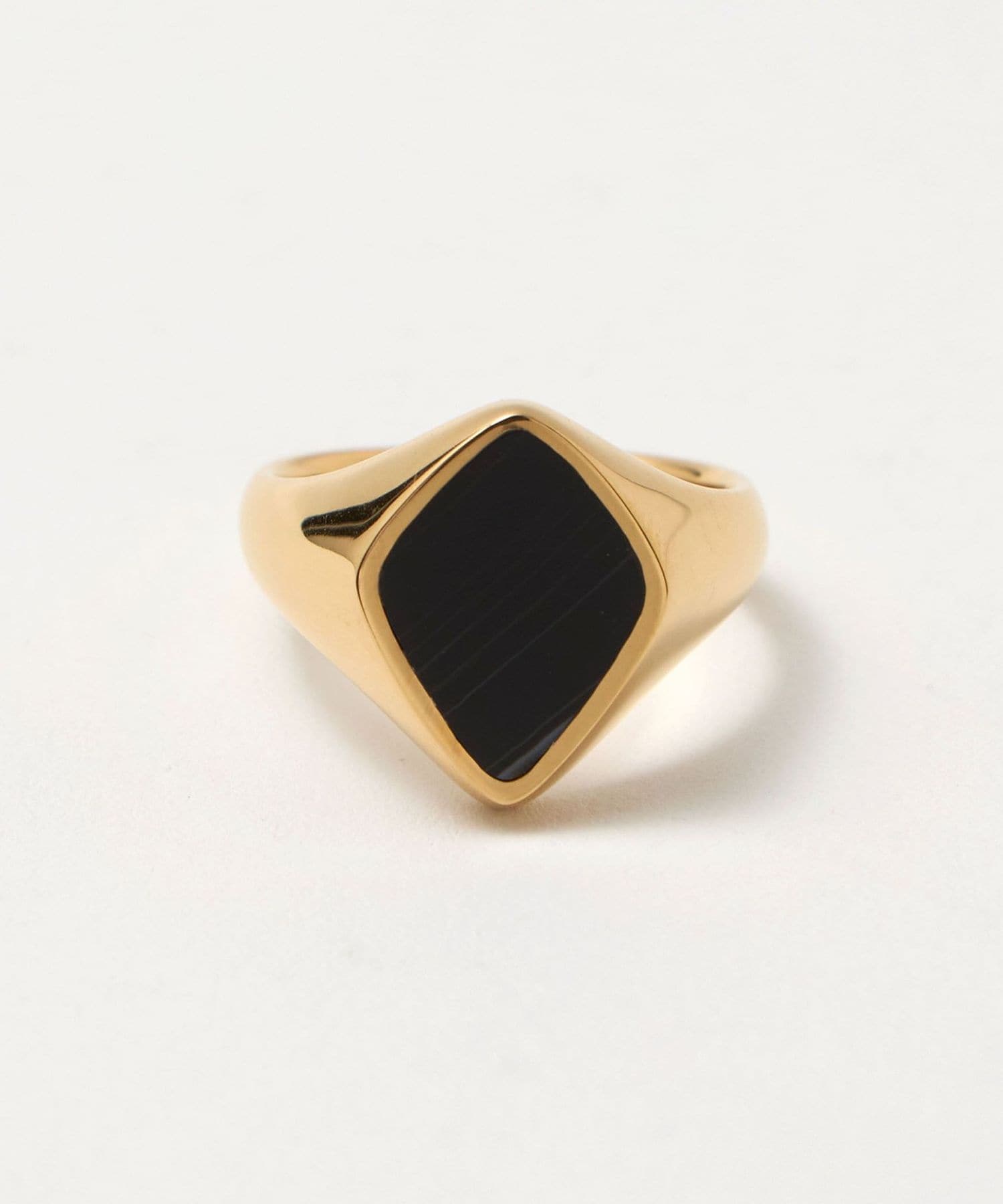 PREEK＞HOWRAW DIASHAPE STONE RING GD/リング