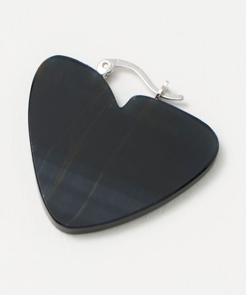 PREEK＞HOWRAW HEART PLATE EARRINGS/ピアス