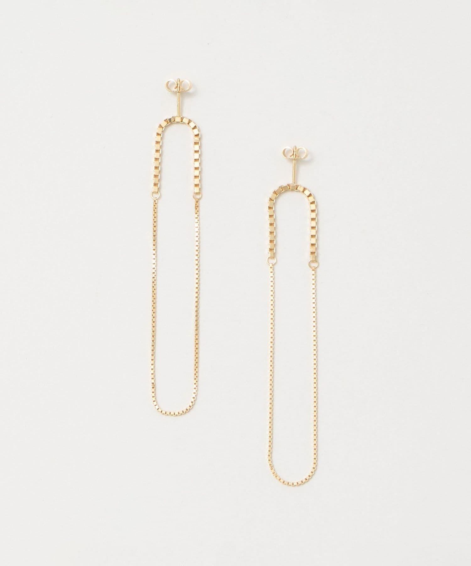 SASKIA DIEZ＞MIXED FRINGE LOOP EARRINGS/ピアス