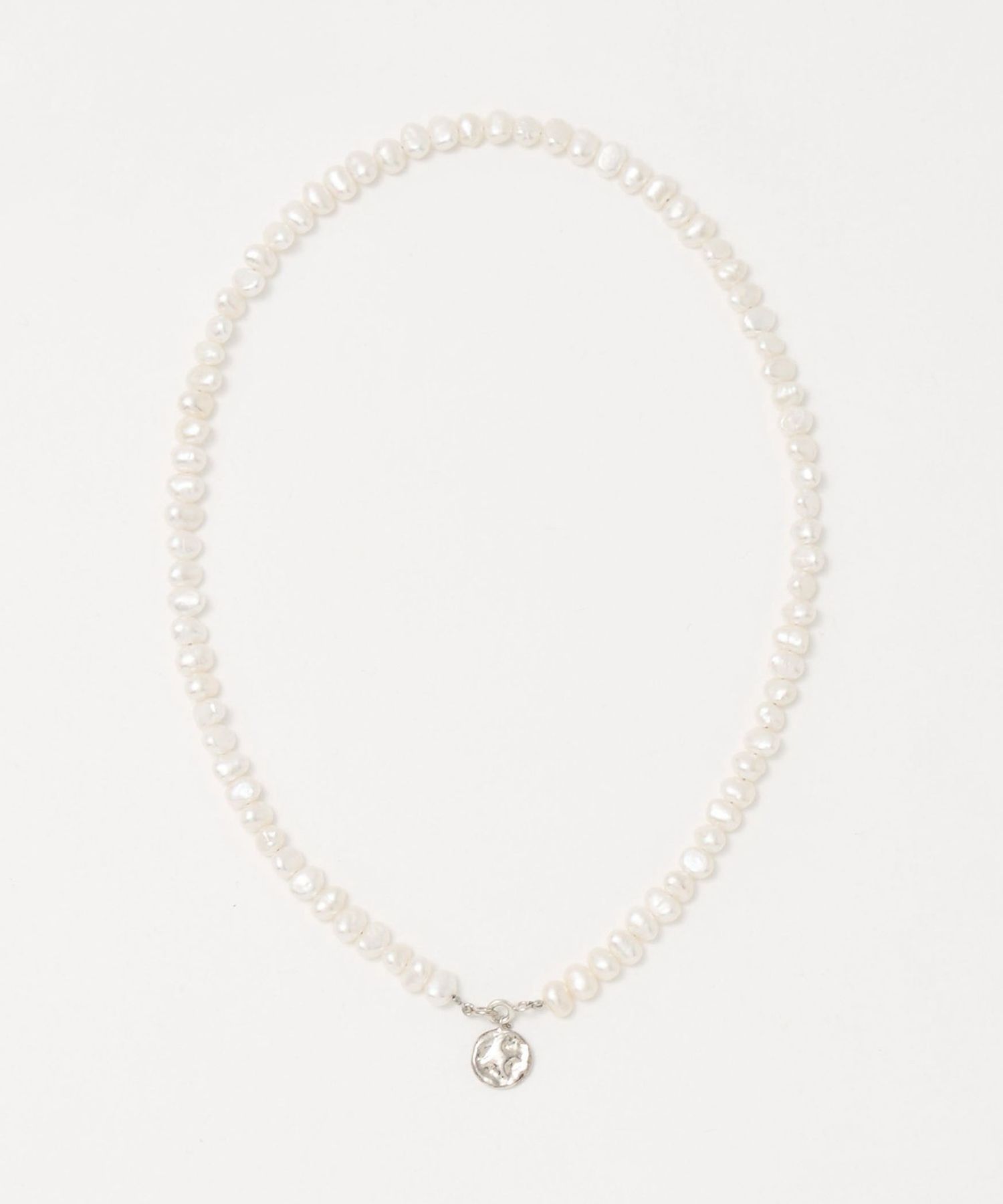 PREEK＞BAROQUE PEARL COIN NACKLACE/ネックレス