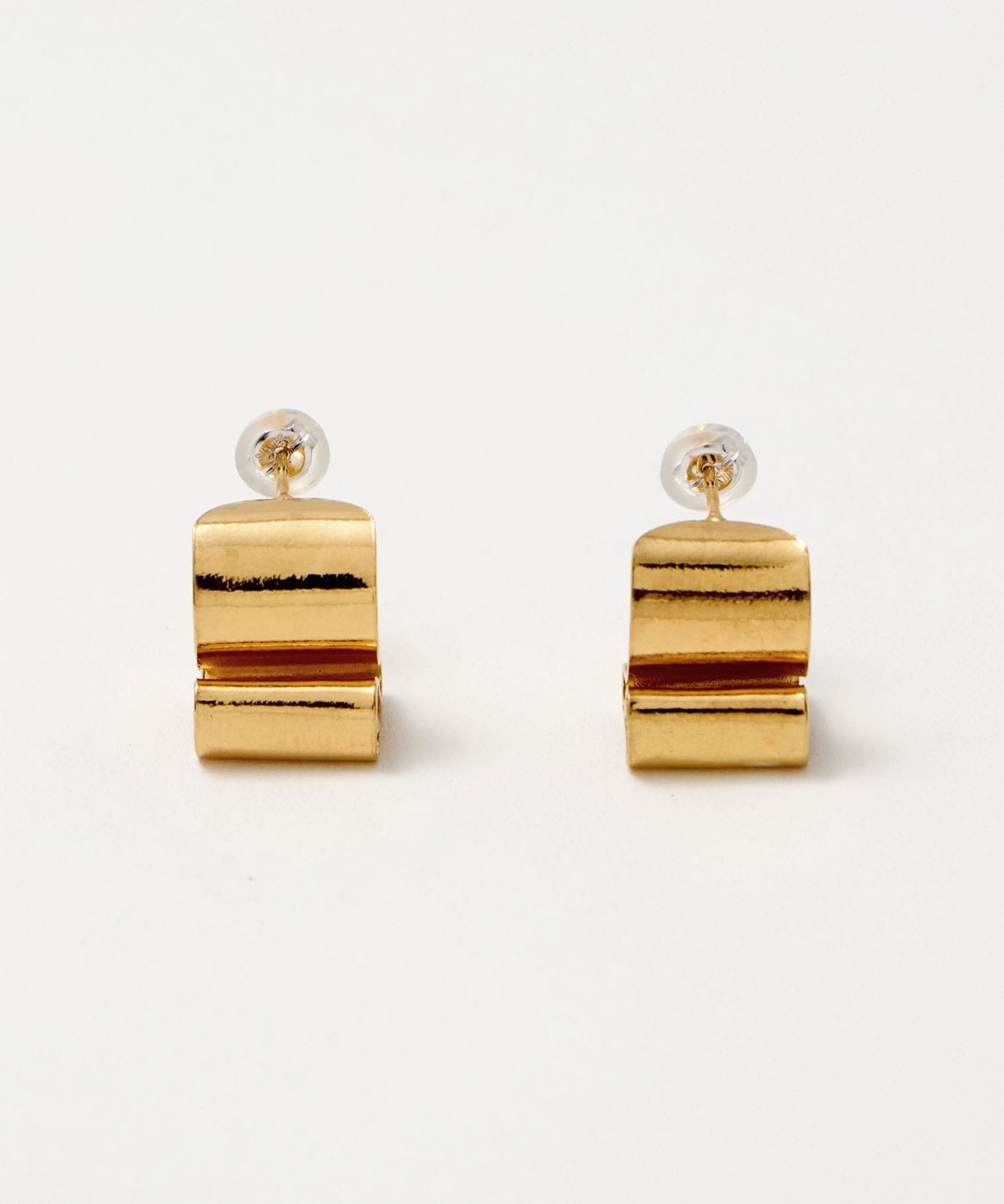 PREEK＞YU―KIN PLATE ARTDECO EARRINGS/ピアス