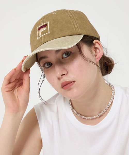 FILA/【別注】＜FILA＞ピグメント コンビ キャップ/キャップ