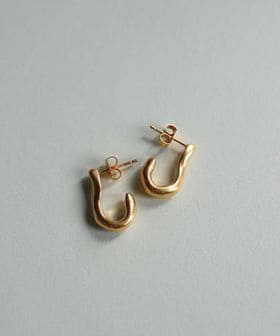 TEN./＜TEN.＞ハートスワン ピアス/ゴールドカラー/ピアス（両耳用）