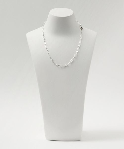 アクセサリー KNOWHOW CLIP NECKLACE OVAL SILVER KNOWHOW＞CLIP NECKLACE OVAL SILVER/ネックレス