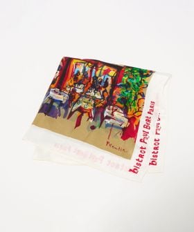 Gift Shop/＜Gift Shop＞Bistrot Paul Bert シルク スカーフ/スカーフ