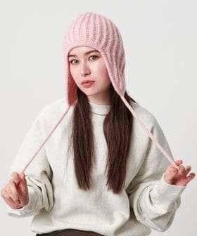 BEAUTY&YOUTH/2WAY イヤー ニットキャップ /ニットキャップ