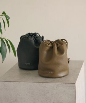 YAHKI/＜YAHKI＞ミニ レザー ドロスト ショルダーバッグ/ショルダーバッグ