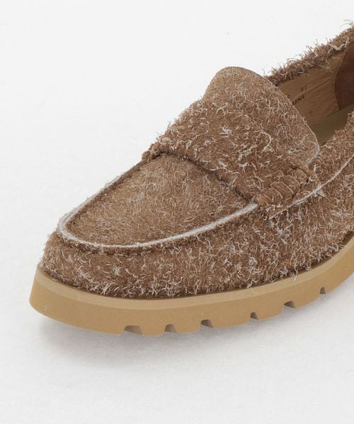 UNITED ARROWS ブラウン スエード ローファー ARTESANOS＞スエード ローファー