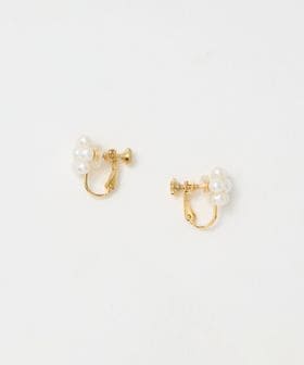 Causerie/＜Causerie＞淡水パール フラワー イヤリング/イヤリング
