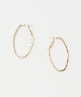 BEAUTY&YOUTH/メタル ビッグ Oモチーフ フープピアス/ピアス（両耳用）