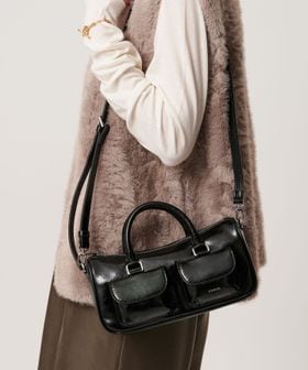 STAND OIL/＜STAND OIL＞Chubby Half Bag/2WAY ショルダーバッグ/ショルダーバッグ