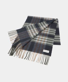 H BEAUTY&YOUTH/＜Johnstons of Elgin＞CASHMERE CHECK MUFFLER/マフラー/ストール / マフラー