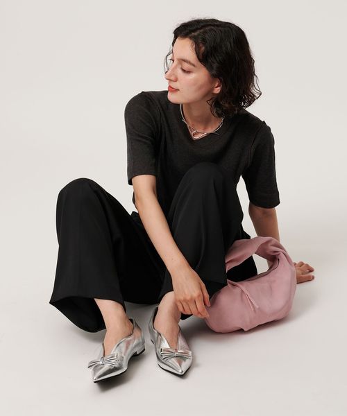 SY UNITED ARROWS メタリックフラットシューズ Sandals｜SHOES｜シー（SY）｜WOMEN｜2024年夏コレクション