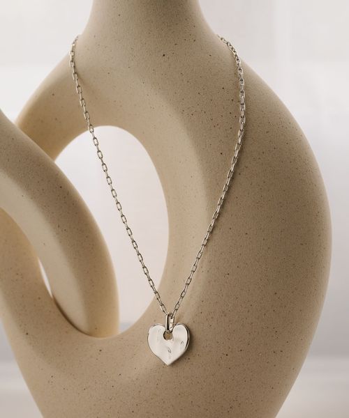 BEAUTY&YOUTH/タタキ ハート ネックレス/ネックレス