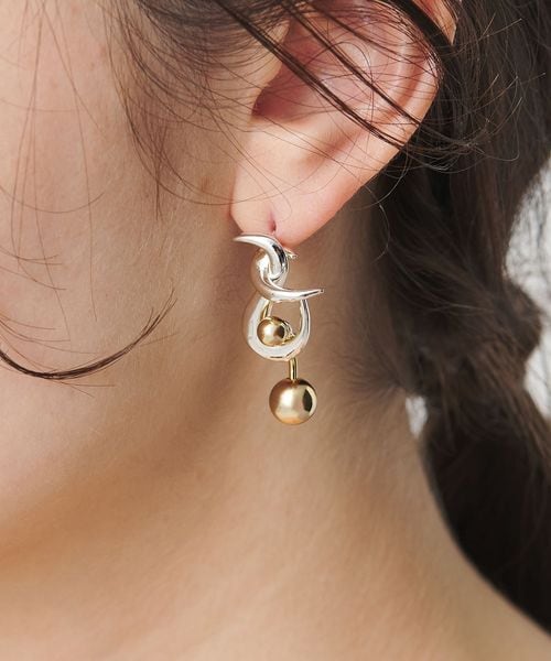 SOIERIE/【別注】＜Soierie＞Tribal barbell ピアス/ピアス（両耳用）