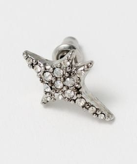 SOIERIE/【別注】＜Soierie＞Etoile ストーン ピアス/1P/ピアス（片耳用）