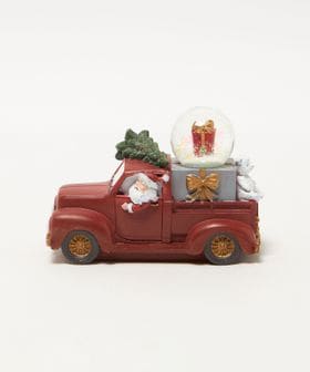 COLOR AND SEASONS/＜COLOR AND SEASONS＞サンタ トラックライト スノードーム/インテリア雑貨