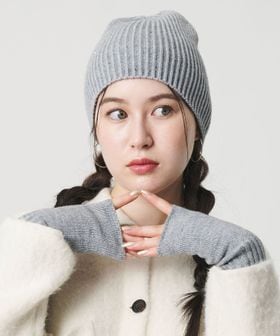 BEAUTY&YOUTH/スパンコール リブ ニットキャプ/ニットキャップ