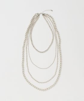 BEAUTY&YOUTH/ボールチェーン 4連ネックレス/ネックレス