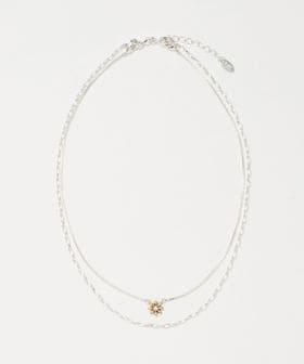 BEAUTY&YOUTH/フラワーモチーフ 3WAY ネックレス/ネックレス