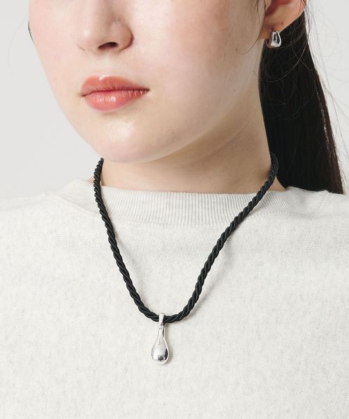 BEAUTY&YOUTH/メタル ドロップ チョーカー/ネックレス