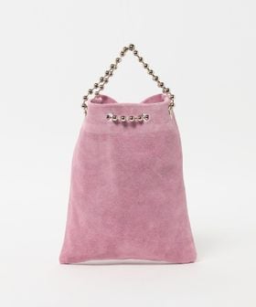 LERANTD/<LERANTD>GLOBE SAKURA SUEDE BAG/バッグ/ハンドバッグ / クラッチバッグ