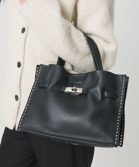 VIOLAd’ORO/＜VIOLAd’ORO＞スタッズ トートバッグ/トートバッグ