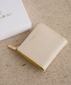VIOLAd’ORO/＜VIOLAd’ORO＞リザード エンボス ミニ ウォレット/財布 