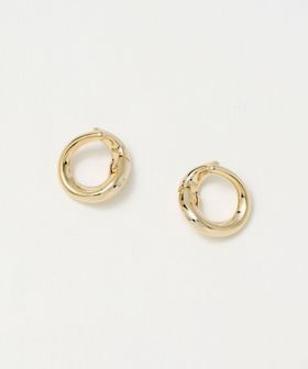 BEAUTY&YOUTH/メタル プレーン サークル イヤリング/イヤリング