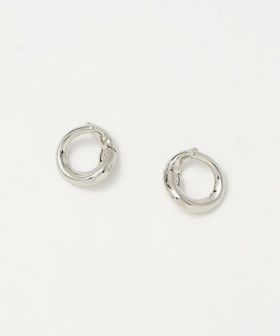 BEAUTY&YOUTH/メタル プレーン サークル イヤリング/イヤリング