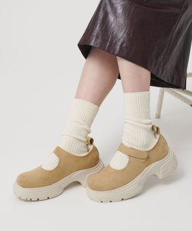 PAES/【別注】＜PAES＞フェイクファー メリージェーン/その他シューズ