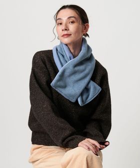TWEEDMILL/＜TWEEDMILL＞フリース 2トーン マフラー/ストール / マフラー