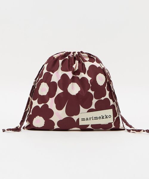 marimekko/＜marimekko＞Mini Unikko ドロストポーチ/ポーチ