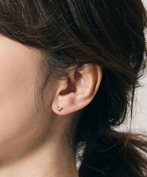 【初回限定】 BAQLESS＞Honesty Little ピアス Heart アクセサリー