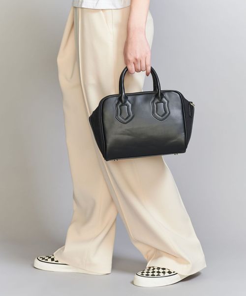 UNITED ARROWS ＜VARNY＞ミディアム ボストンバッグ 2WAY黒 VARNY＞ミディアム ボストンバッグ ―2WAY―