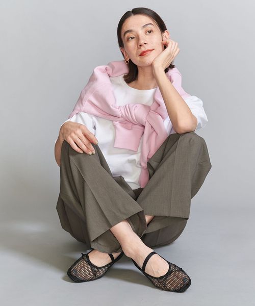 美品♦︎ユナイテッドアローズQUARTIERGLAMメッシュ フラットシューズ　靴 美品♦︎ユナイテッドアローズQUARTIERGLAMメッシュ フラット