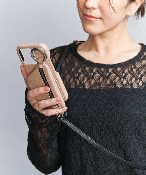 ajew iPhone16pro スマホショルダーストラップ ajew＞CADENAS ストラップ iPhone16Proケース