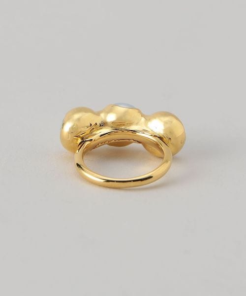 PREEK x ODAKHA＞BAROQUE PEARL DIP COATING RING/リング