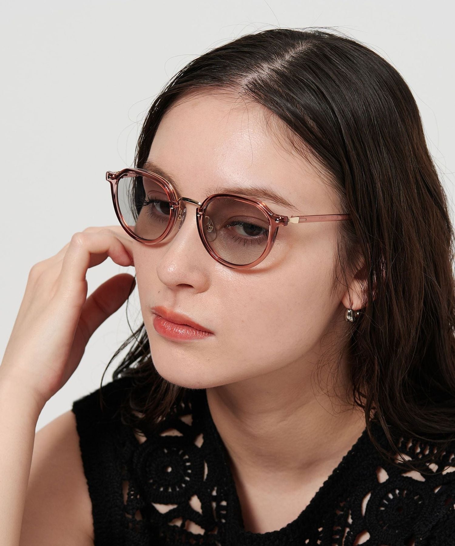ciqi donny サングラス DONNY Clear / Light Gray Lens sunglasses 《ダニー ク