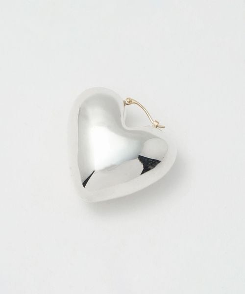 ＜by Preek＞ハート ピアス PREEK＞YU―KIN HEART HOLLOW EARRINGS/ピアス