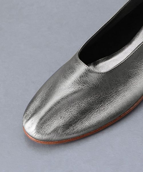 MARTINIANO＞GLOVE FLAT PEWTER COLOR/パンプス
