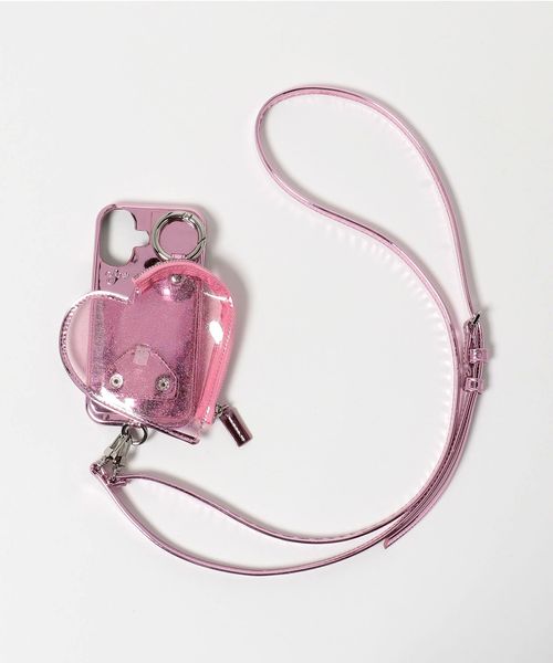 iPhoneアクセサリー ajew PVC heart planet pocket 楽天市場】【公式店】【ajew】ajew PVC heart planet pocket